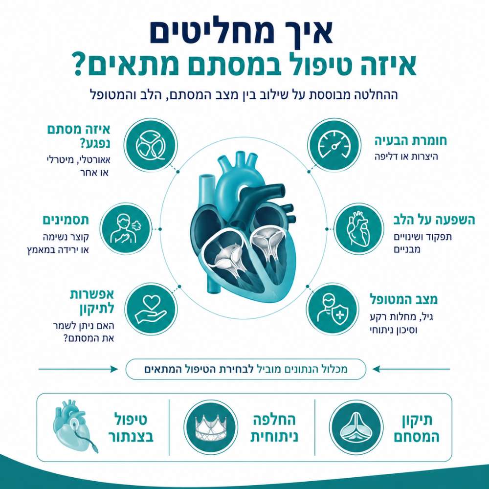 איך מחליטים איזה טיפול במסתם מתאים
